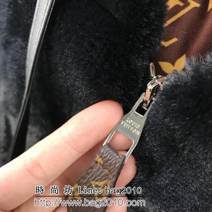 LV路易威登 專櫃同步 網紅明星同款 19Ss早春新款 仿貂毛外套 男女同款 ydi1845